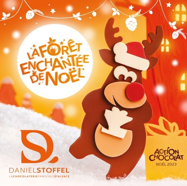 Vente de chocolat de Noël